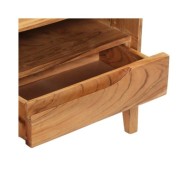 Meuble TV Bois d'acacia massif 88 x 30 x 40 cm