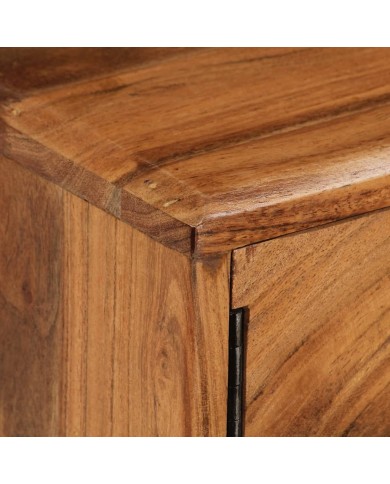 Meuble TV Bois d'acacia massif 88 x 30 x 40 cm