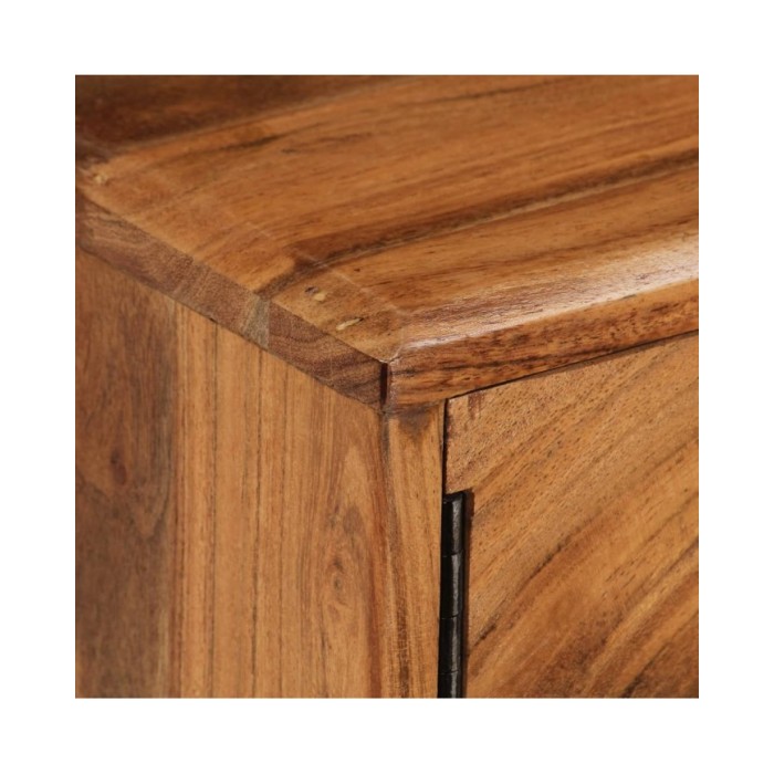 Meuble TV Bois d'acacia massif 88 x 30 x 40 cm