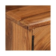 Meuble TV Bois d'acacia massif 88 x 30 x 40 cm