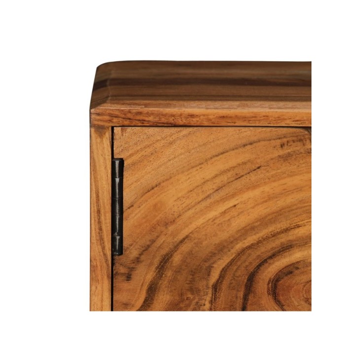 Meuble TV Bois d'acacia massif 88 x 30 x 40 cm