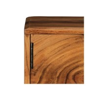 Meuble TV Bois d'acacia massif 88 x 30 x 40 cm