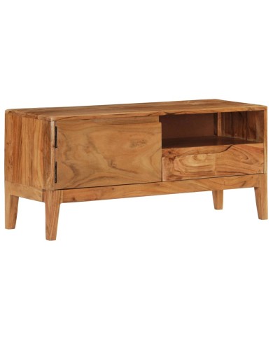 Meuble TV Bois d'acacia massif 88 x 30 x 40 cm