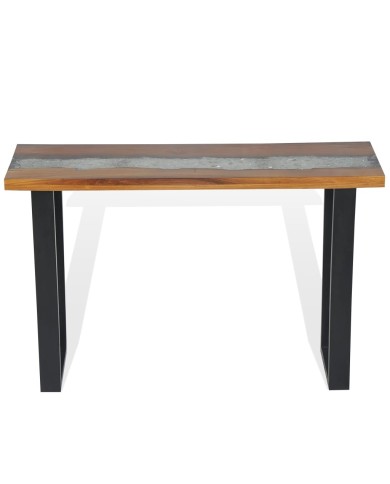 Table console Teck 100 x 35 x 75 cm