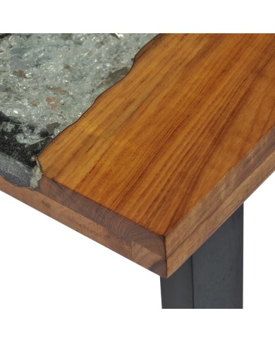 Table console Teck 100 x 35 x 75 cm