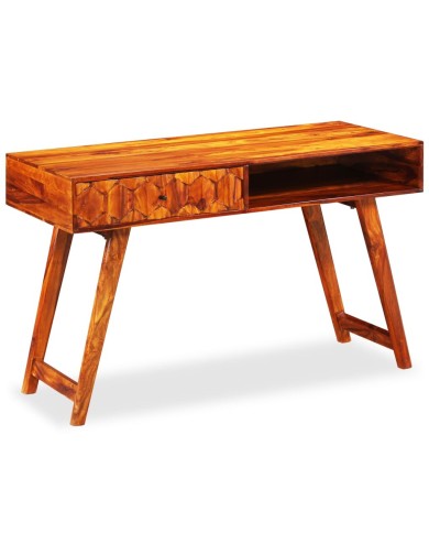 Table d'écriture Bois massif de Sesham 118 x 50 x 76 cm