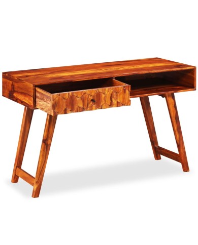 Table d'écriture Bois massif de Sesham 118 x 50 x 76 cm