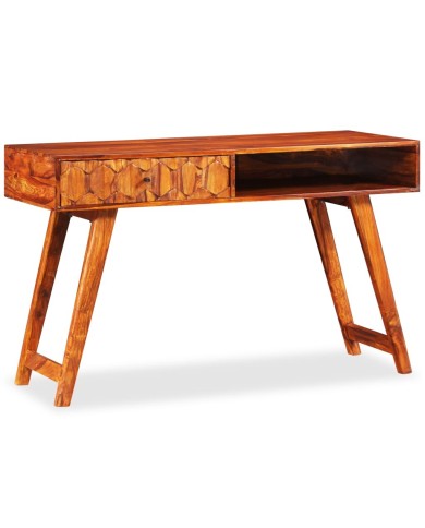 Table d'écriture Bois massif de Sesham 118 x 50 x 76 cm