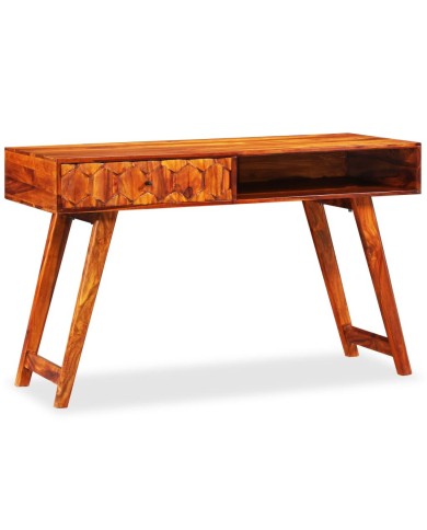 Table d'écriture Bois massif de Sesham 118 x 50 x 76 cm