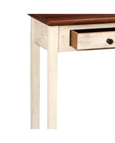 Table console Bois de manguier Sesham massif 120x30x76 cm