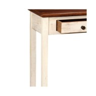 Table console Bois de manguier Sesham massif 120x30x76 cm