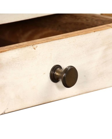 Table console Bois de manguier Sesham massif 120x30x76 cm