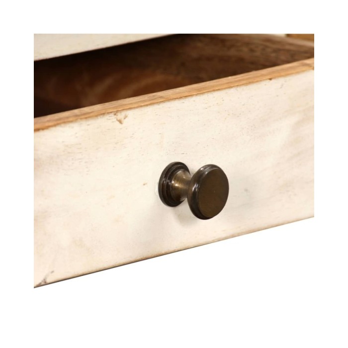 Table console Bois de manguier Sesham massif 120x30x76 cm