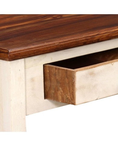 Table console Bois de manguier Sesham massif 120x30x76 cm