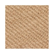Tapis en jute avec support en latex 120 x 180 cm Naturel