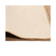 Tapis en jute avec support en latex 120 x 180 cm Naturel