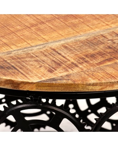 Table basse Bois de manguier massif 60 x 40 cm