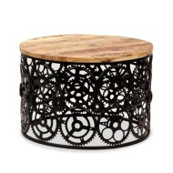 Table basse Bois de manguier massif 60 x 40 cm