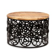 Table basse Bois de manguier massif 60 x 40 cm