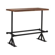 Mobilier de bar 5 pcs Bois de récupération massif