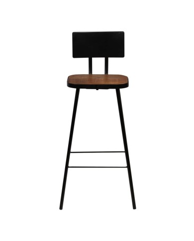Mobilier de bar 5 pcs Bois de récupération massif