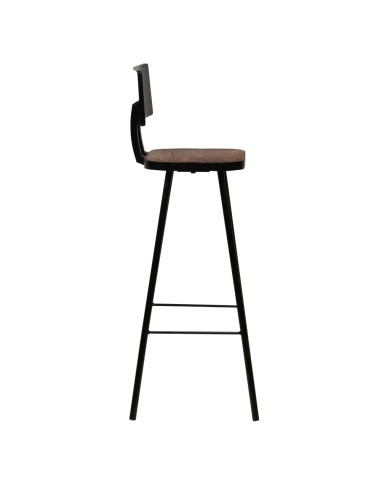 Mobilier de bar 5 pcs Bois de récupération massif