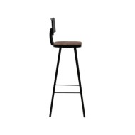 Mobilier de bar 5 pcs Bois de récupération massif
