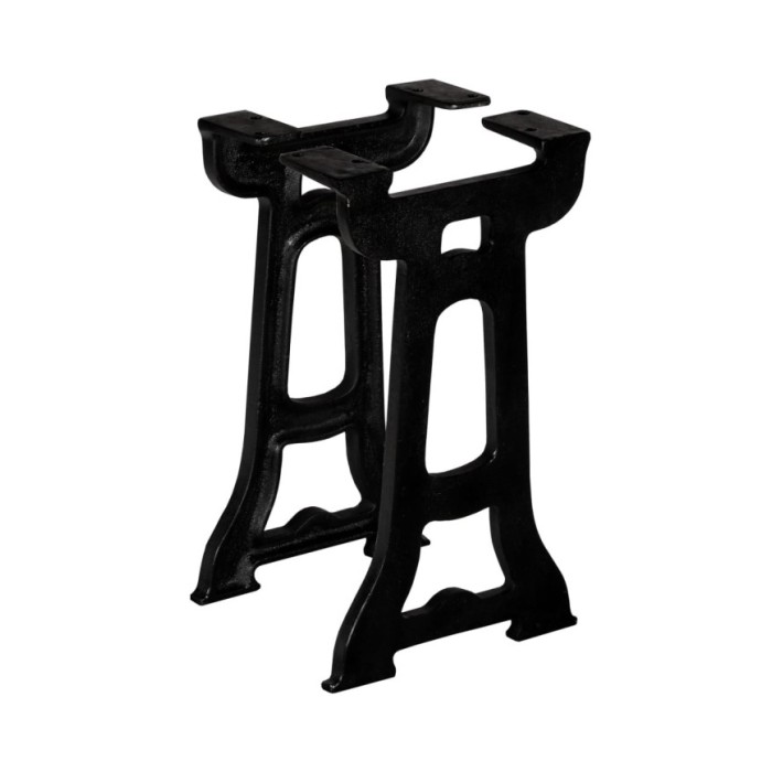 Pied de banc 2 pcs Cadre en Y Fonte