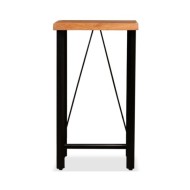 Table de bar Bois massif d'acacia 60x60x107 cm