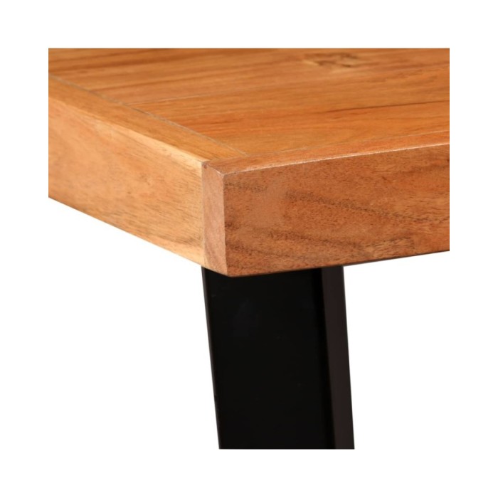 Table de bar Bois massif d'acacia 60x60x107 cm