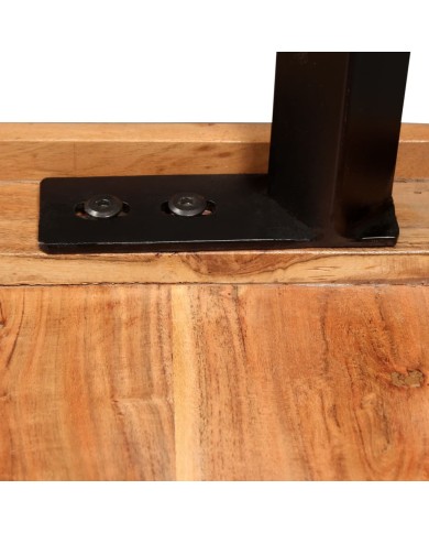 Table de bar Bois massif d'acacia 60x60x107 cm