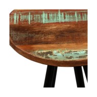 Tabourets de bar 2 pcs Bois massif de récupération