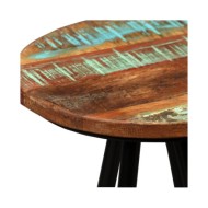 Tabourets de bar 2 pcs Bois massif de récupération