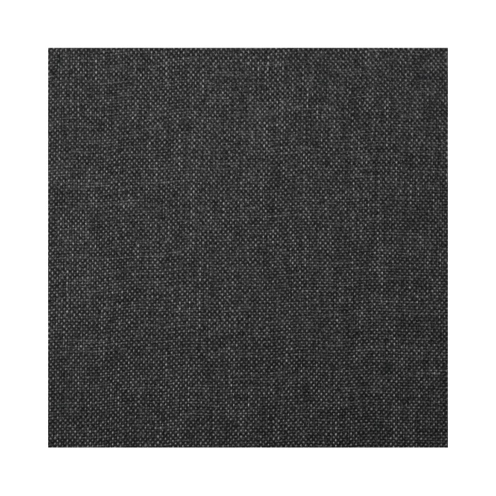Chaises de salle à manger 4 pcs Gris foncé Tissu