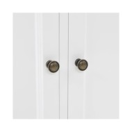 Vaisselier avec 4 portes MDF et Bois de pin 80 x 40 x 180 cm