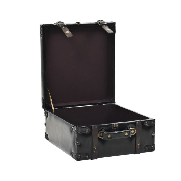 Banc de rangement MDF et cuir artificiel 120 x 41 x 46,5 cm