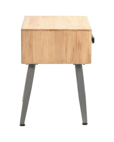 Table de chevet Bois de sapin massif 43 x 38 x 50 cm