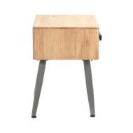Table de chevet Bois de sapin massif 43 x 38 x 50 cm