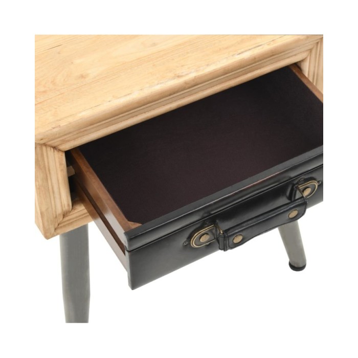 Table de chevet Bois de sapin massif 43 x 38 x 50 cm