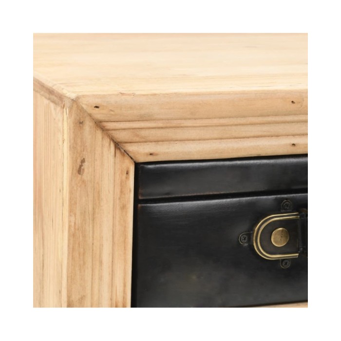 Table de chevet Bois de sapin massif 43 x 38 x 50 cm
