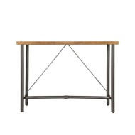 Table de bar Teck recyclé massif 150 x 70 x 106 cm