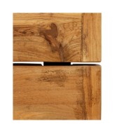 Table de bar Teck recyclé massif 150 x 70 x 106 cm
