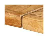 Table de bar Teck recyclé massif 150 x 70 x 106 cm