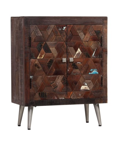 Buffet Bois de récupération solide 60 x 30 x 76 cm