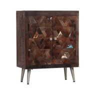 Buffet Bois de récupération solide 60 x 30 x 76 cm