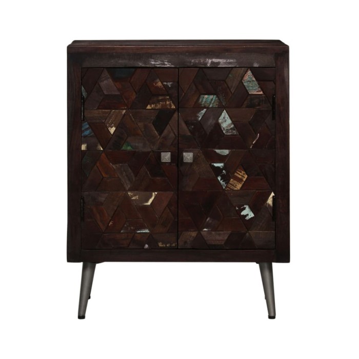 Buffet Bois de récupération solide 60 x 30 x 76 cm