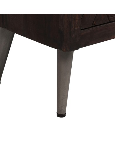 Buffet Bois de récupération solide 60 x 30 x 76 cm