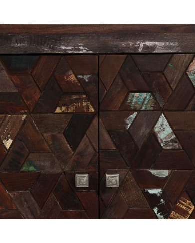 Buffet Bois de récupération solide 60 x 30 x 76 cm