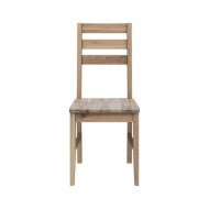 Chaises de salle à manger 2 pcs Bois d'acacia solide