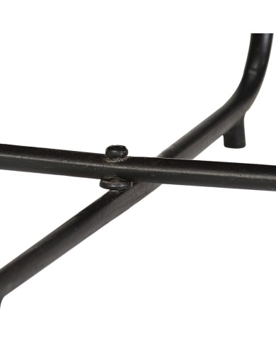 Ensemble de table basse 2 pcs Bois de Sesham massif 60 x 35 cm